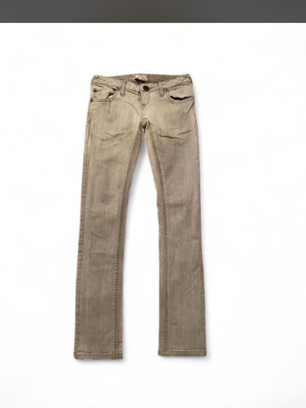 Free People Skinny Jeans in Light grey
